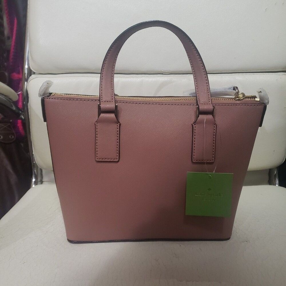 NWT Kate Spade Cameron Street Lucie Crossbody bag 9.1wx7.6hx3.3d Color-Tan PPP - Picture 9 of 10